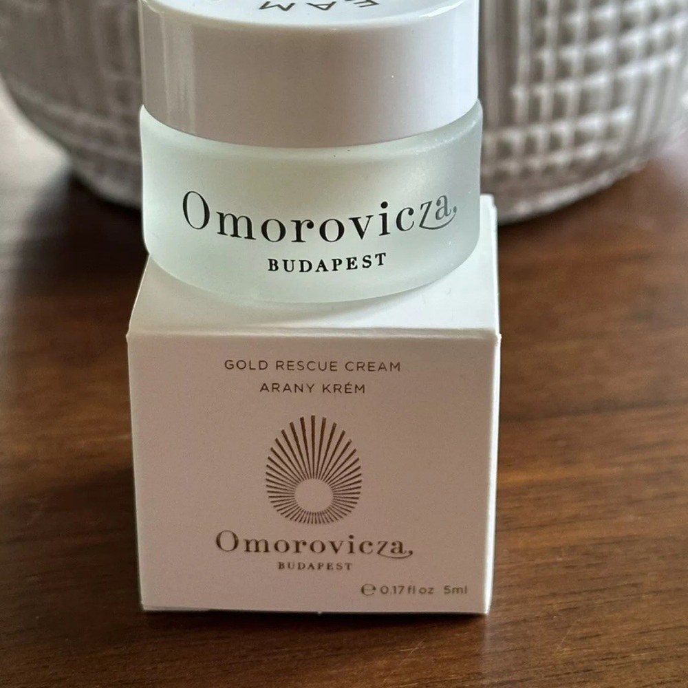 Omorovicza Budapest Gold Rescue Cream 5 mL / 0.17 Oz NEW IN BOX